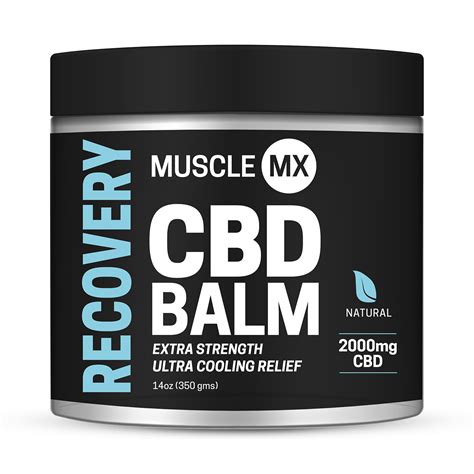 cbd soothing muscle balm
